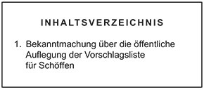 Inhaltsverzeichnis - Amtsblatt Nr. 10 / 2023